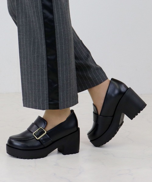 バックベルト厚底ローファー | アザーズ | シューズ | FIG