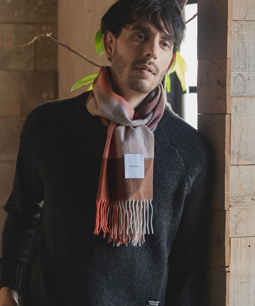 カシミア　マフラー　（新品）　matti totti matti totti（マッティトッティ） マフラー 「matti totti」カシミヤ