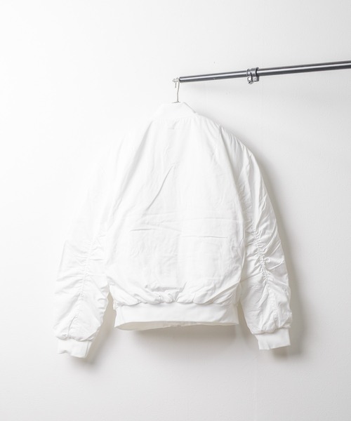 NO WAY ma1 ma-1 /オーバーデザイン/中綿MA-1ジャケット メンズ