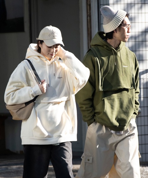 パーカー 2Way removable vest sweat  parka レディース メンズ S'more パーカー 2Way removable vest sweat parka レディース