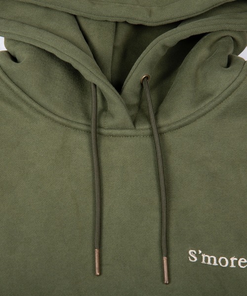 S'more パーカー 2Way removable vest sweat parka レディース