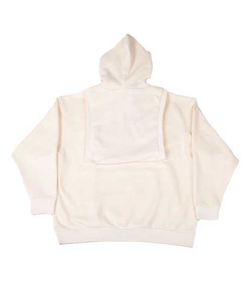 パーカー 2Way removable vest sweat  parka レディース メンズ S'more パーカー 2Way removable vest sweat parka レディース