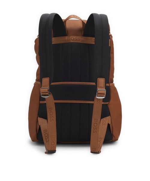 BOSS デイバック リュック マルチポケット バックパック モノグラムトリム BOSS デイバック リュック マルチポケット バックパック