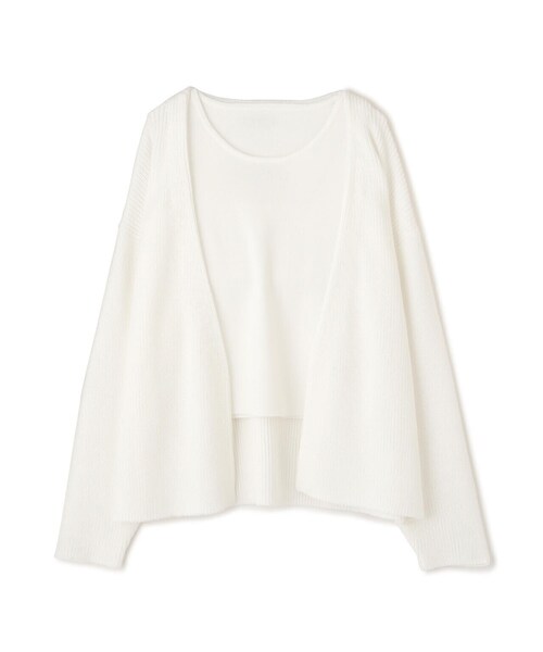 ニット セーター アメスリーブカーデＳＥＴ　ＵＰ / 1214170213 レディース PROPORTION BODY DRESSING ニット セーター アメスリーブカーデ