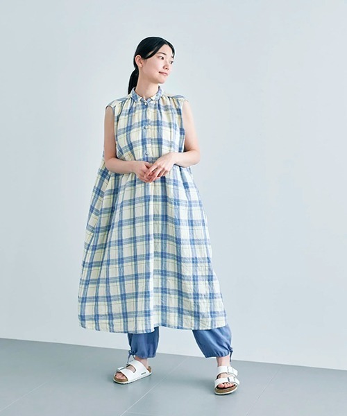 【美品】2024【HAU】リネン100% ワンピース 美品】2024【HAU】リネン100% ワンピース - メルカリ