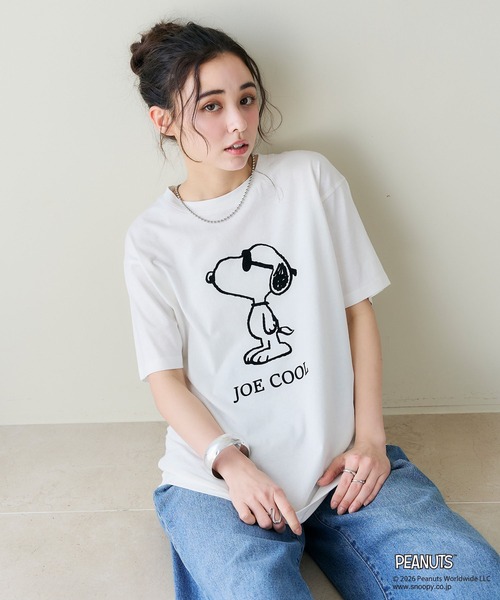 PEANUTS tシャツ 半袖 「PEANUTS/ピーナッツ」SNOOPY/スヌーピー「JOE