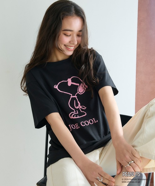 PEANUTS tシャツ 半袖 「PEANUTS/ピーナッツ」SNOOPY/スヌーピー「JOE
