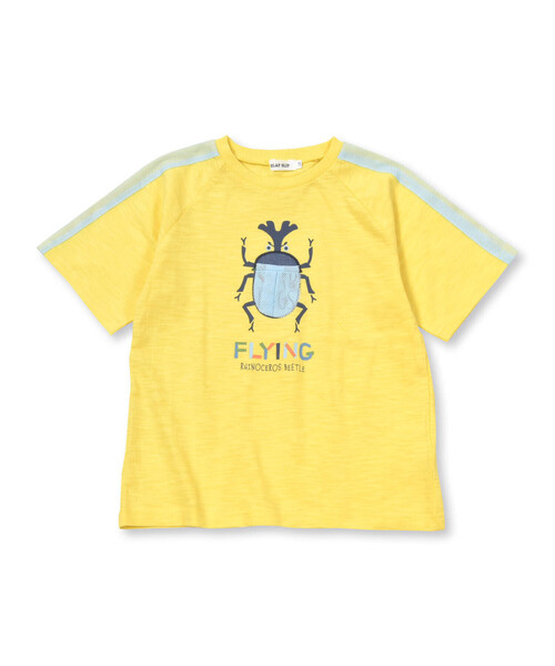 子供のTーシャツ2種　と　ストラップ devirock 子供服 デビラボ ガールズ クロップド丈 プリント半袖T