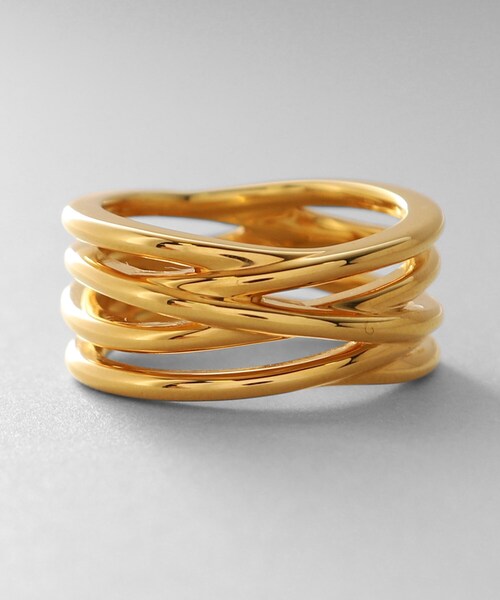 COCOSHNIK（ココシュニック） 指輪 リング シルバー クロッシング