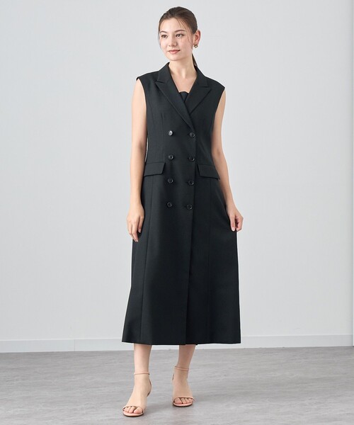 ANAYI（アナイ） ワンピース リネンライクジレワンピース : ZOZOTOWN