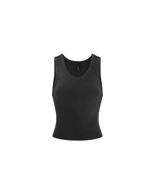 タンクトップ ノースリーブ CROPPED TANK レディース