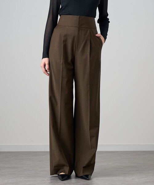 ANAYI（アナイ） パンツ 「セットアップ対応商品」ウールトロピカル