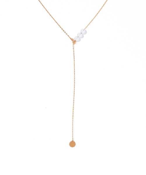 ネックレス 「les bon bon」adjustable 3pearl necklace BOB510 レディースの画像