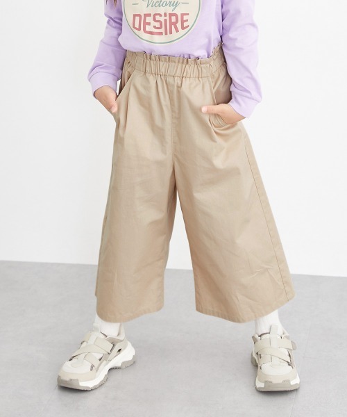 パンツ 「綿100%」ガウチョパンツ キッズ 子供服 女の子 : ZOZOTOWN パンツ 「綿100%」ガウチョパンツ キッズ 子供服 女の子 : ZOZOTOWN
