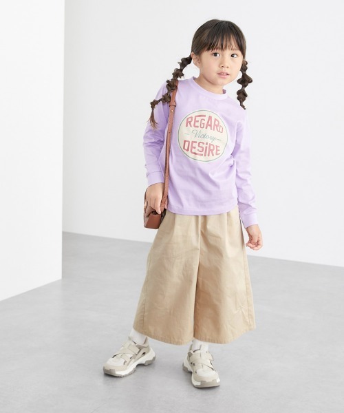 パンツ 「綿100%」ガウチョパンツ キッズ 子供服 女の子 : ZOZOTOWN