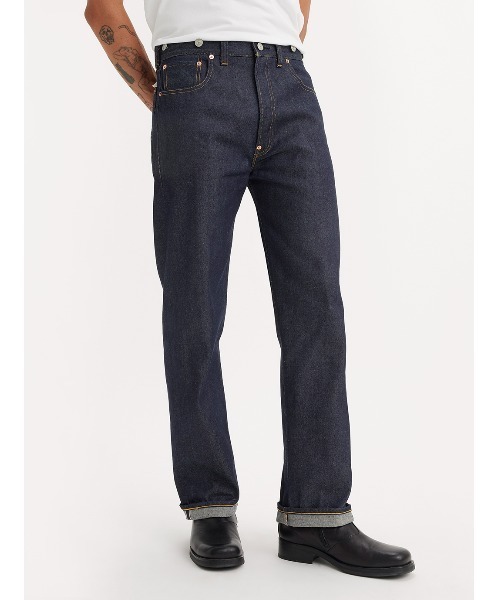 Levi's 501 STF リジッド 44/34 Levi's 501 STF 米国流通モデル経年変化 穿き込み2年 洗濯11回