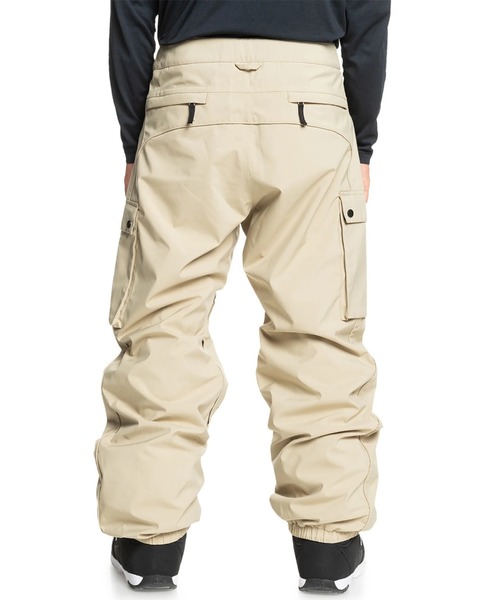 Quiksilver スノーボードパンツ ベージュ　サイズS Quiksilver パンツ SNOW DOWN CARGO PT/クイックシルバースキー