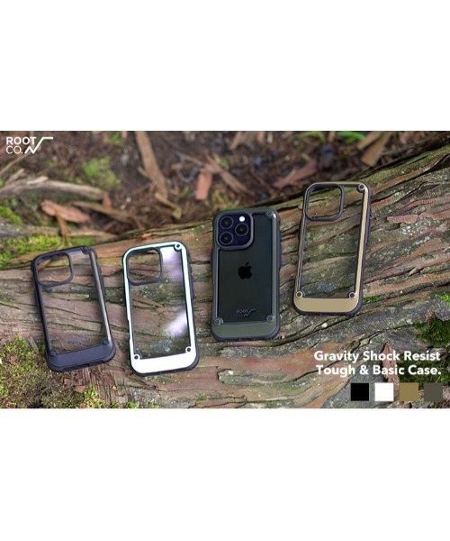 【新品未使用品】ROOT CO. for iPhone 16 Proケース iPhone 16 Pro Max専用]ROOT CO. GRAVITY Shock Resist Case Pro.