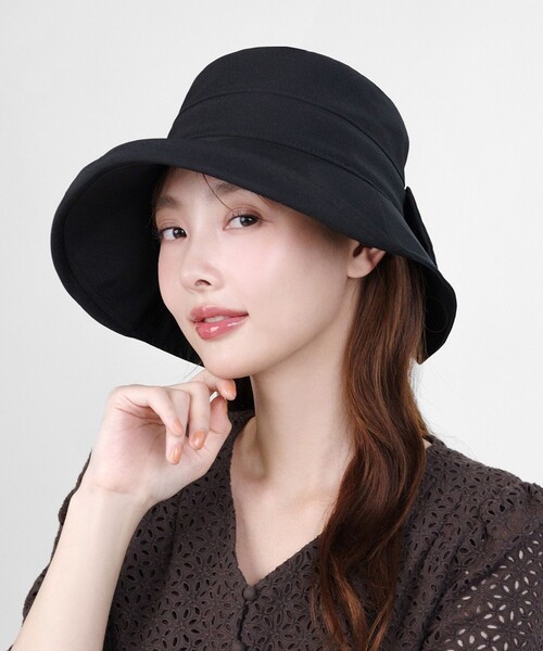 TOCCA（トッカ） uvカット 帽子 ハット EDGE UP RIBBON HAT バケット