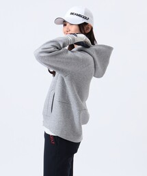 美品 BEAMS GOLF ナイロンパーカー ドット柄 ダブルジップ