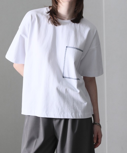 welise（ウェライズ） tシャツ 「welise/ウェライズ」チェーンステッチ