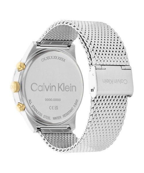   CK 時計 シルバー ステンレス Calvin Klein（カルバン・クライン） 腕時計 CK IMPRESSIVE メンズ