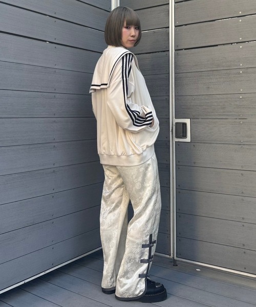 Candy Stripper パンツ Candy Stripper パンツ CS CAT CHINA レディース メンズ