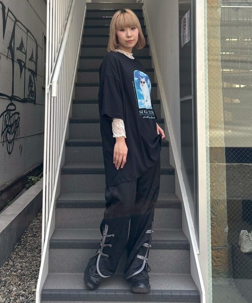 Candy Stripper パンツ Candy Stripper パンツ CS CAT CHINA レディース メンズ