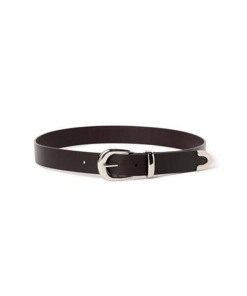 Ray BEAMS / 25mm レザー ベルト　黒　新品 Ray BEAMS（レイ ビームス）Ray BEAMS / 25mm レザー ベルト