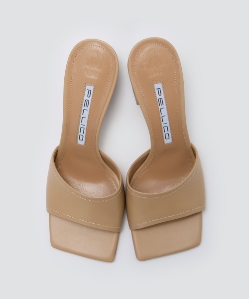 PELLICO サンダル ALICE 8.0cm BUTTER MILK レディース : ZOZOTOWN 