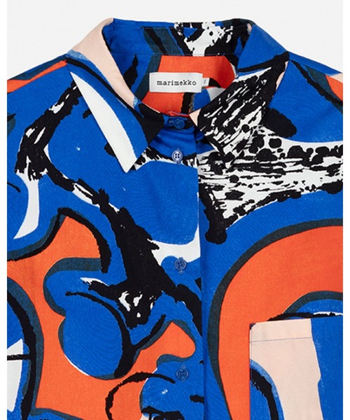 50%オフ！marimekko ☆CO-CREATED☆半袖シャツ 50%オフ！marimekko ☆CO-CREATED☆半袖シャツ