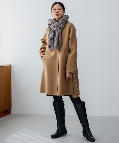 23区（ニジュウサンク） コート 46 ベージュ レディース : ZOZOTOWN