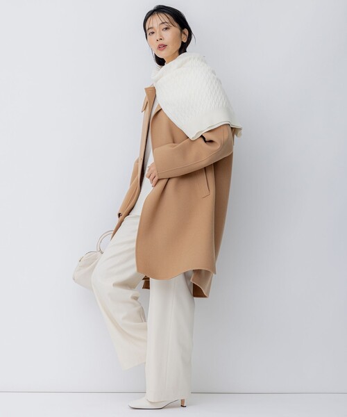 新品未使用✨23区 スタンドカラーダウンコート　ベージュ　大きいサイズ　46 23区（ニジュウサンク） コート 46 ベージュ レディース : ZOZOTOWN