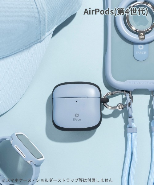 AirPods4本体(刻印あり)+ iFace ケース iFace airpods4 ケース エアポッズ4ケース エアーポッズ4