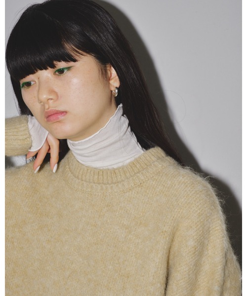 トゥデイフル　todayful クリーム色 ケーブルニット 長袖セーター トゥデイフル todayful クリーム色 ケーブルニット 長袖セーター