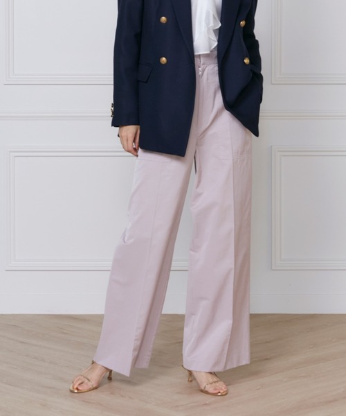 サテンパンツ（INED）（色：グリーン系）のおすすめ人気商品一覧 通販