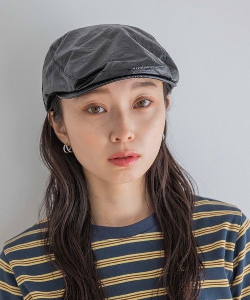 スタッズなしベレー帽 FOREVER21 帽子 ベレー帽 「2025SS」スタッズハンチング
