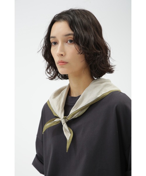 MARGARET HOWELL ストール マフラー FINE LINEN SCARF