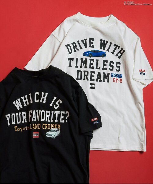 BREEZE（ブリーズ） tシャツ 「リンク」TOMICA×BREEZEナンバリングT