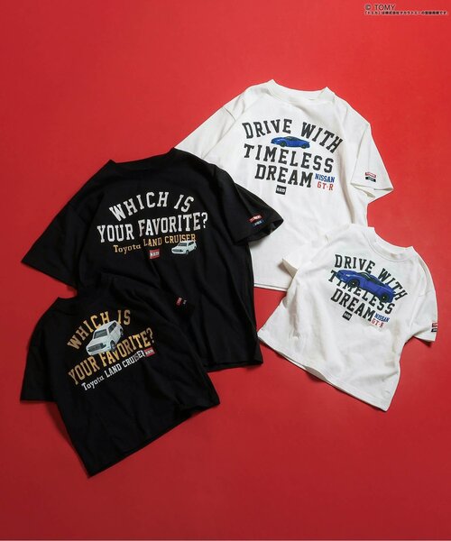 BREEZE（ブリーズ） tシャツ 「リンク」TOMICA×BREEZEナンバリングT