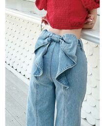 RESEXXY ジーンズ デニム デニムパンツ バックリボンデニム