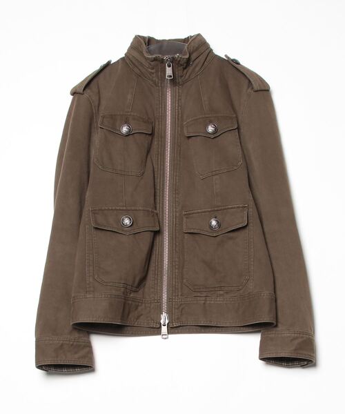 BURBERRY BLACK LABEL ミリタリージャケット BURBERRY BLACK LABEL 「BURBERRY LABEL」 ミリタリーブルゾン M
