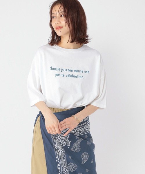 tシャツ RIBBON ASSORT TEE/リボンアソートTシャツ レディース 140-150]リボンデザイン肩あきTシャツ(カットソー・Tシャツ