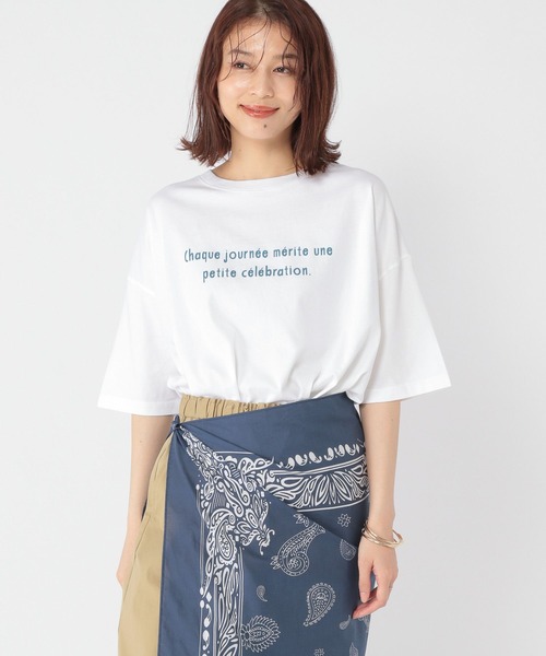 tシャツ 「洗える」カラーロゴ Tシャツ レディース studio CLIP tシャツ アソートカラーロゴTシャツ レディース