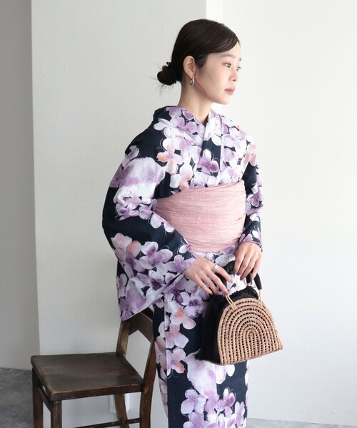 ⚜️美品⚜️ 和風館　花柄　カラー　浴衣 楽天市場】和風館（浴衣｜和服）：レディースファッションの通販