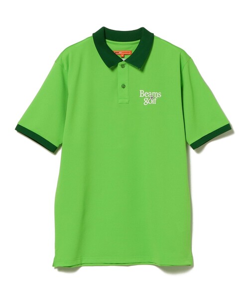 ⛳️ ビームスゴルフBEAMSGOLF⛳️メンズ半袖ポロシャツ　ホワイト　L BEAMS GOLF 「BEAMS GOLF」 半袖ポロシャツ L ホワイト メンズ