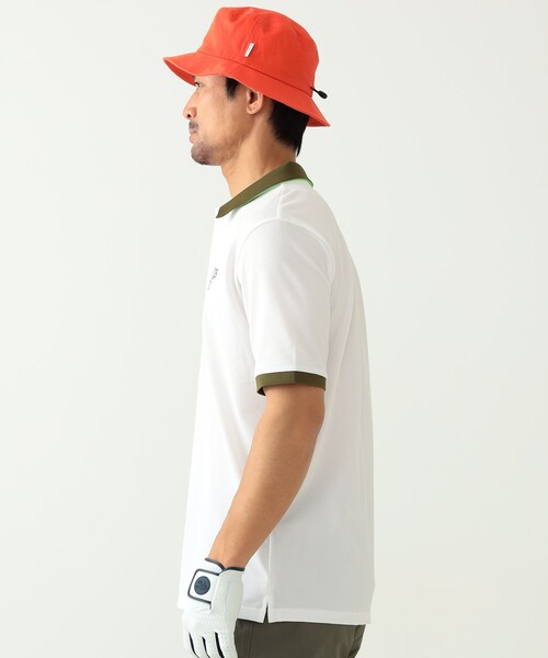 ⛳️ ビームスゴルフBEAMSGOLF⛳️メンズ半袖ポロシャツ　ホワイト　L BEAMS GOLF 「BEAMS GOLF」 半袖ポロシャツ L ホワイト メンズ