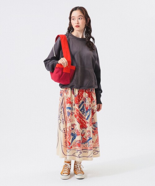 ＊新品タグ付＊BEAMS BOY 【別注】BINDU / ウエスタン スカート 別注】BINDU / ウエスタン スカート（スカート）｜BINDU（ビンドゥー