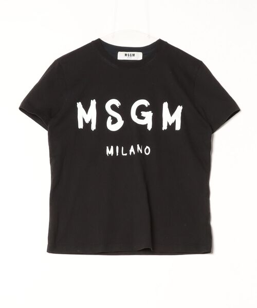 「MSGM」 半袖Tシャツ MEDIUM ブラック レディース