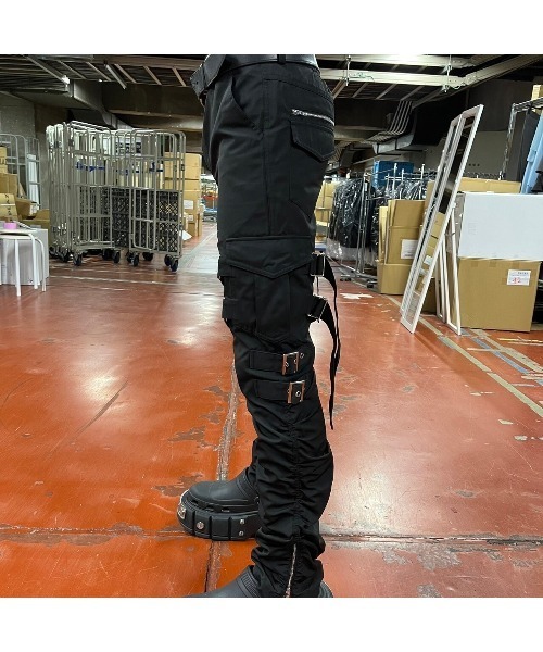 パンツ gadidanoninem conny PSYNYXX カーゴパンツ ベルトカーゴパンツ メンズ レディース
